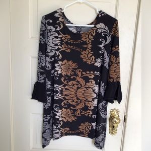 Clara Sun Woo Damask Print Tunic